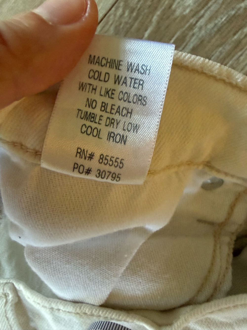 pistola Off-White Straight Leg Jeans - Picture 5 of 9